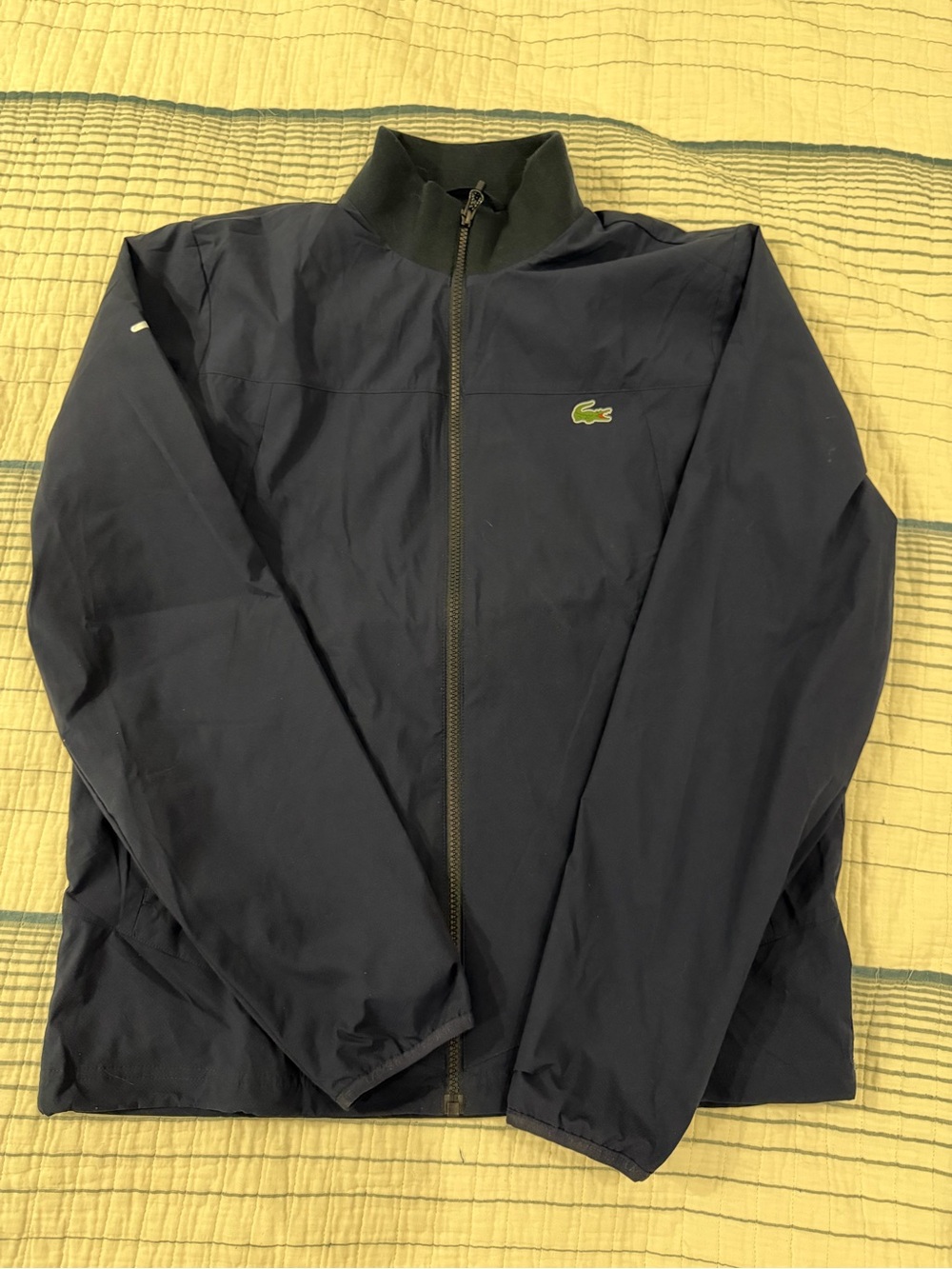 Lacoste Men's Navy sport Full-Zip Jacket
